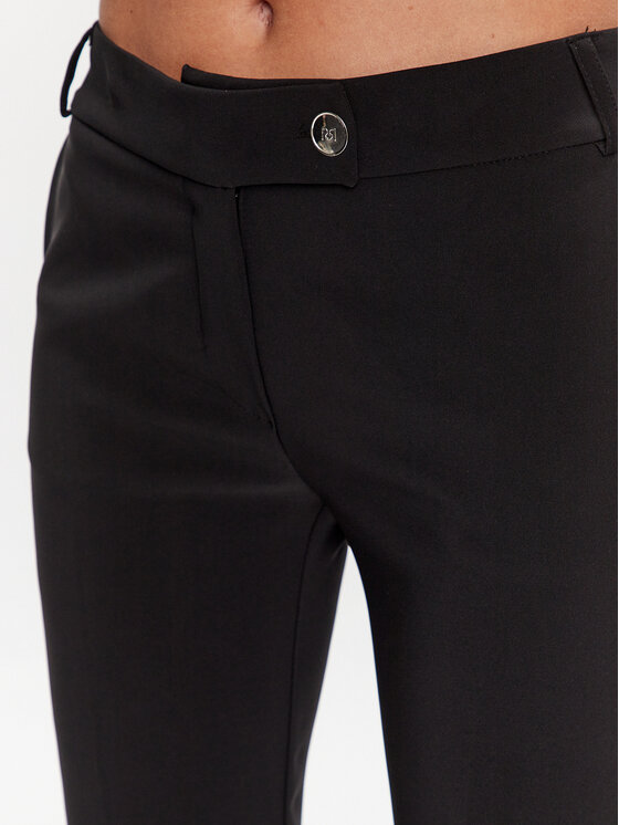 Rinascimento Rinascimento Pantaloni di tessuto CFC0113050003 Nero Regular Fit