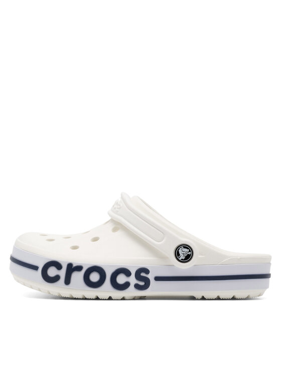 Crocs Crocs Natikači BAYABAND CLOG 205089-126 Bela