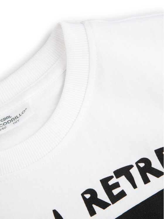 Coccodrillo Coccodrillo T-Shirt WC5143205TBJ Biały Regular Fit