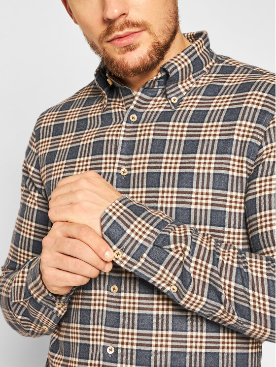 Camicia 712261 8028 Multicolore Slim Fit