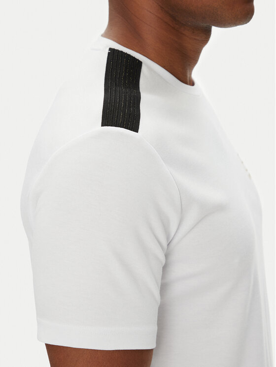 EA7 Emporio Armani EA7 Emporio Armani Тишърт 7M000299 AF13739 U0002 Бял Slim Fit