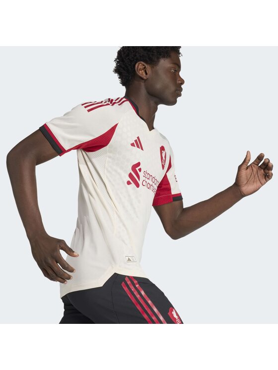 adidas adidas Koszulka techniczna Liverpool Biały Slim Fit