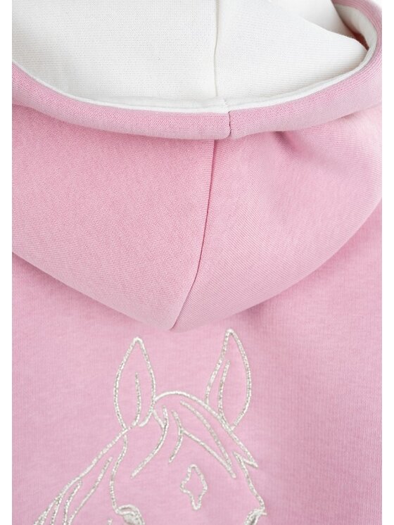 DKaren Sport DKaren Sport Bluza Eq31 Różowy Classic Fit