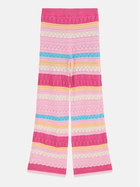 Guess Kids Guess Kids Pantaloni di tessuto 182150 Multicolore Regular Fit