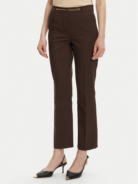 Marciano Guess Marciano Guess Pantaloni din material 5GGB17 7311A Maro Regular Fit