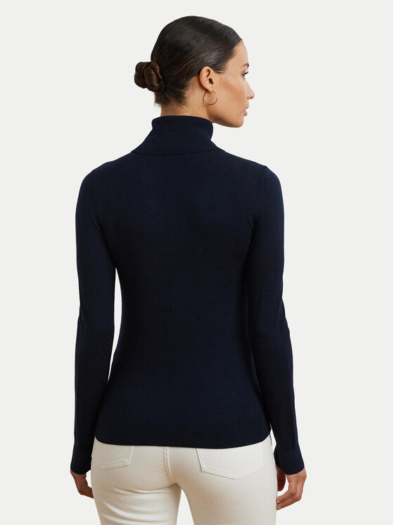 LAUREN RALPH LAUREN Lauren Ralph Lauren Golf 200940470002 Granatowy Slim Fit