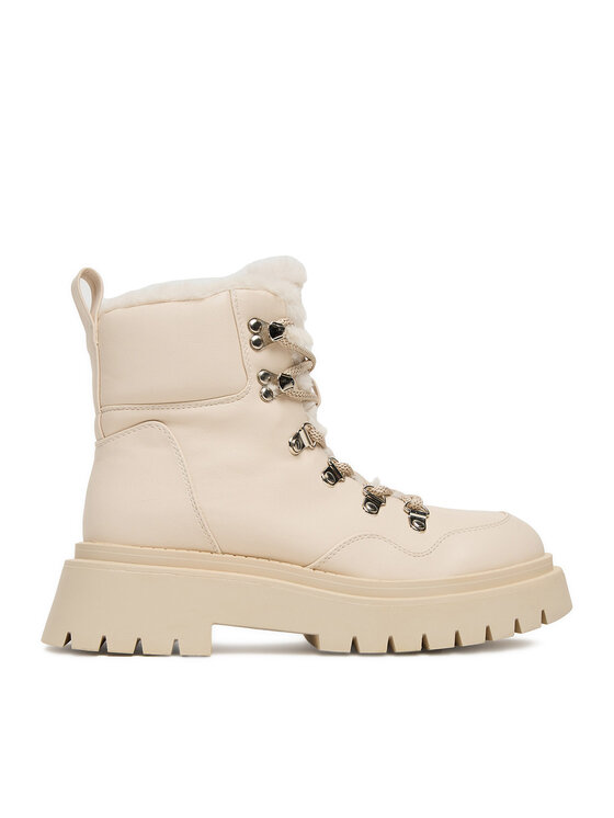 DeeZee DeeZee Schnürschuhe 13116-4 Écru