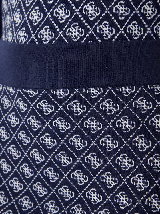 Guess Guess Спідниця-олівець W5BD81 Z3JD2 Cиній Slim Fit