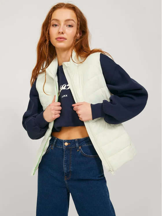 JJXX Weste Nora 12224641 Beige Regular Fit