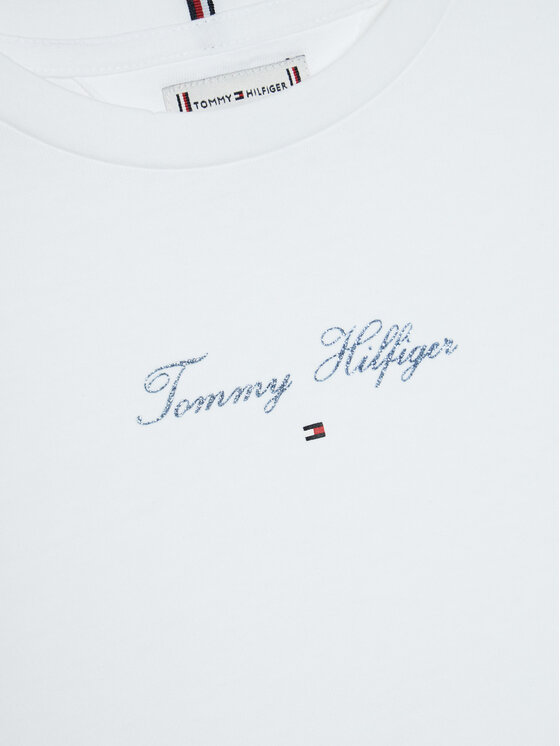 Tommy Hilfiger Tommy Hilfiger T-krekls KG0KG08298 M Balts Regular Fit