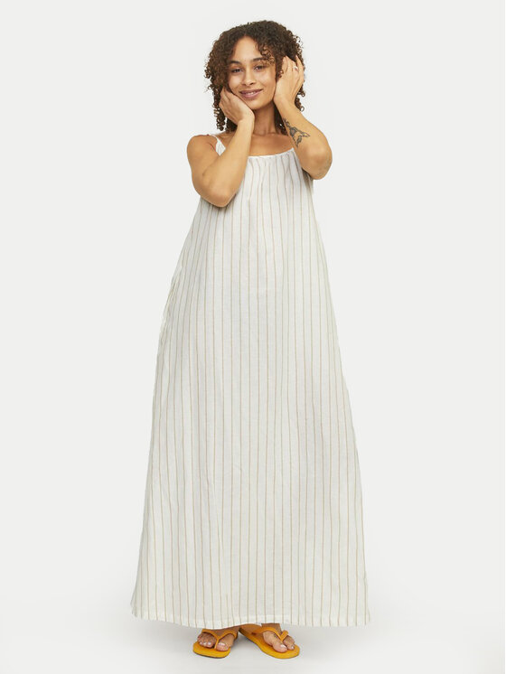 JJXX JJXX Sukienka letnia Karla 12249766 Biały Comfort Fit
