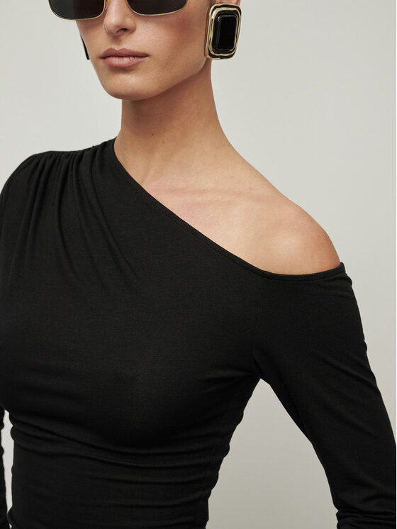 La Mania La Mania Bluzka AIRY Czarny Active Fit