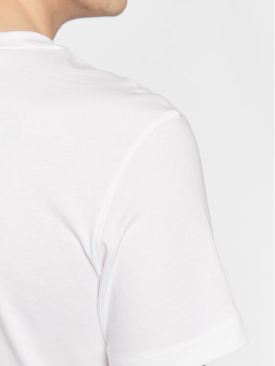 Calvin Klein Swimwear Calvin Klein Swimwear T-Shirt Logo KM0KM00836 Λευκό Regular Fit