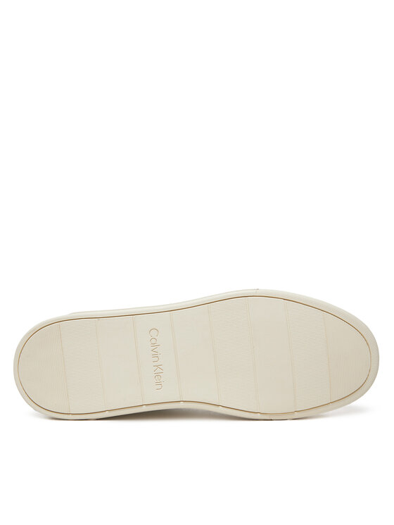 Calvin Klein Calvin Klein Sneakers Low Top Lace Up Logo HM0HM01653 Weiß