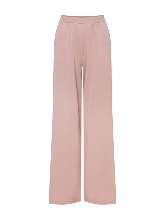 Esotiq Esotiq Kalhoty z materiálu 42650 Růžová Loose Leg