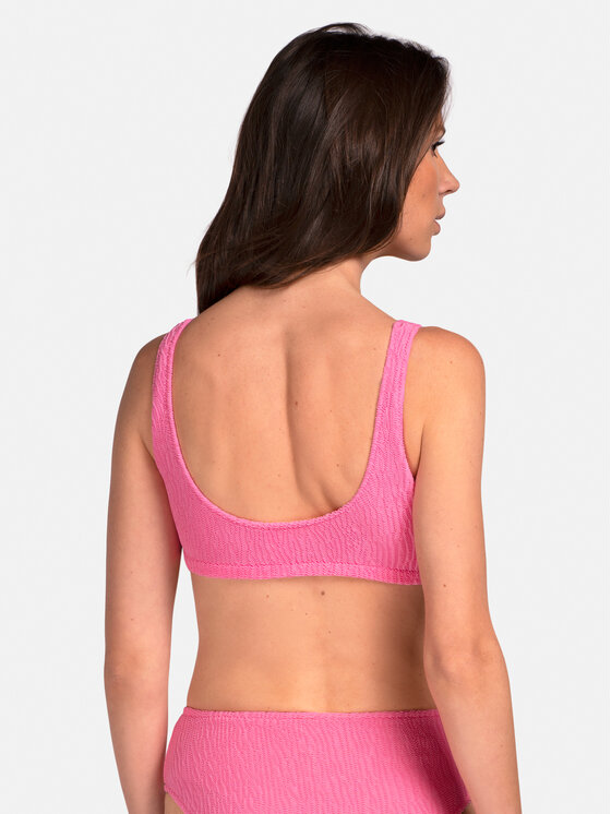 Miss Lou Miss Lou Bikini pezzo sopra G-SP1-R Rosa