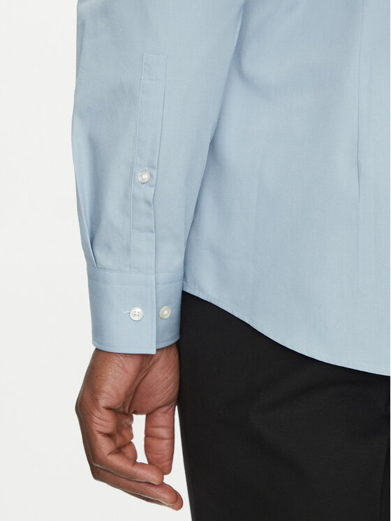 HUGO HUGO Риза Koey 50539766 Светлосиньо Slim Fit