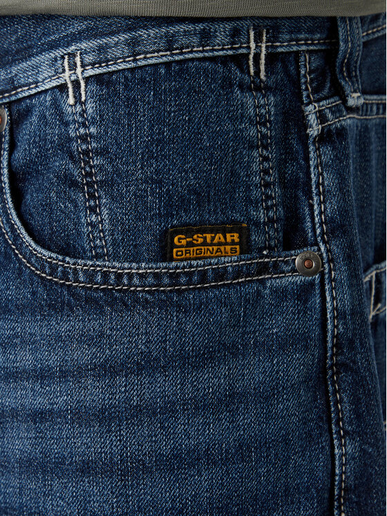 G-Star Raw G-Star Raw Kratke traperice Deeggie D28474-D536 Plava Regular Fit