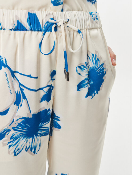 Calvin Klein Calvin Klein Pantaloni di tessuto K20K206662 Bianco Regular Fit