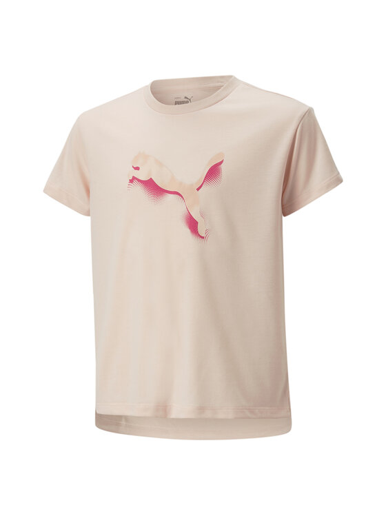 Puma Puma T-Shirt 673474 Różowy Regular Fit