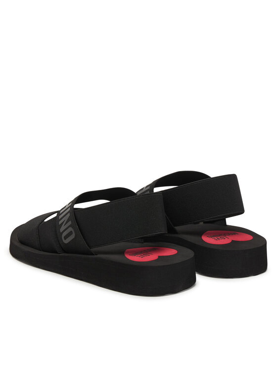 LOVE MOSCHINO LOVE MOSCHINO Sandale JA16033G0OJN7000 Crna