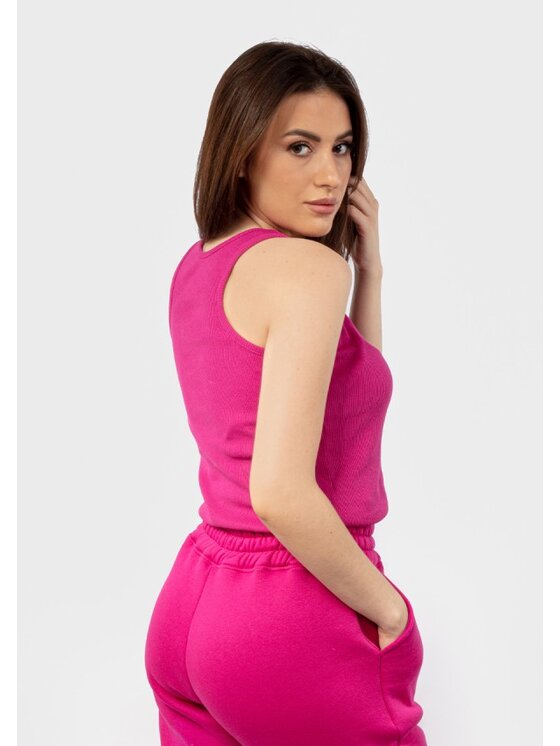 DKaren Sport DKaren Sport Top DK-K-P3 Różowy Classic Fit
