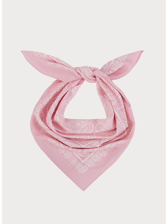 LEBRAND LEBRAND Chusta Bandana Różowy jasny