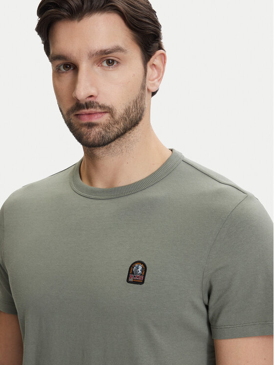 Parajumpers Parajumpers T-Shirt 26SMPMTSRJ02 Πράσινο Regular Fit