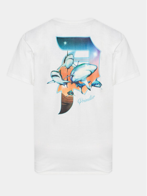Primitive Primitive Футболка Shiver PAPFA2305 Білий Regular Fit