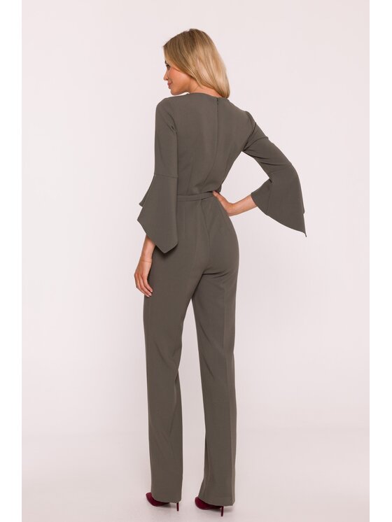Stylove Stylove Kombinezon S416 Khaki A-Line Fit