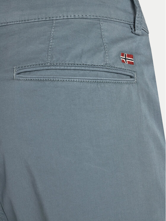 Napapijri Napapijri Chino kalhoty M-Puyo NP0A4H98 Zelená Slim Fit