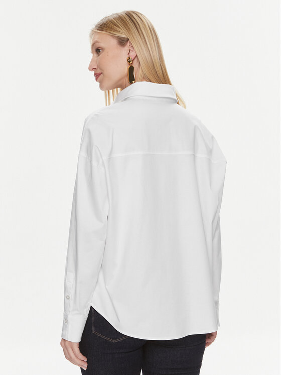 Guess Guess Koszula Ls Nicla W4RH51 WD2M1 Biały Regular Fit
