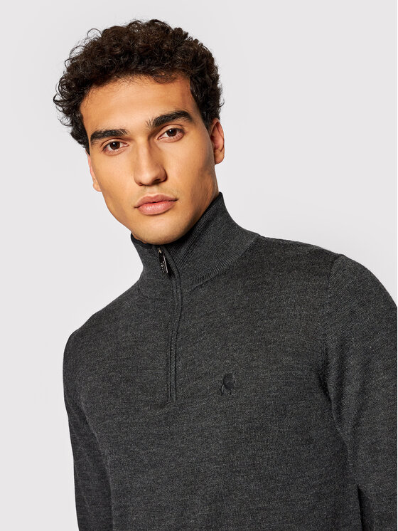 KARL LAGERFELD Megztinis Knit Troyer 