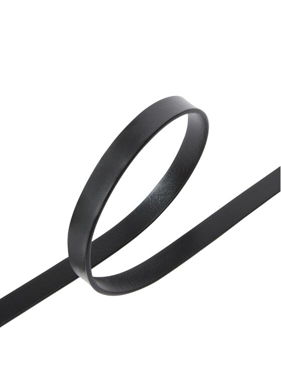 PINKO PINKO Pasek SADDLE BELT H1,2.LOW VITELLO L Czarny