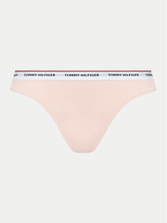 Tommy Hilfiger Tommy Hilfiger Komplet 3 par stringów UW0UW04894 Kolorowy