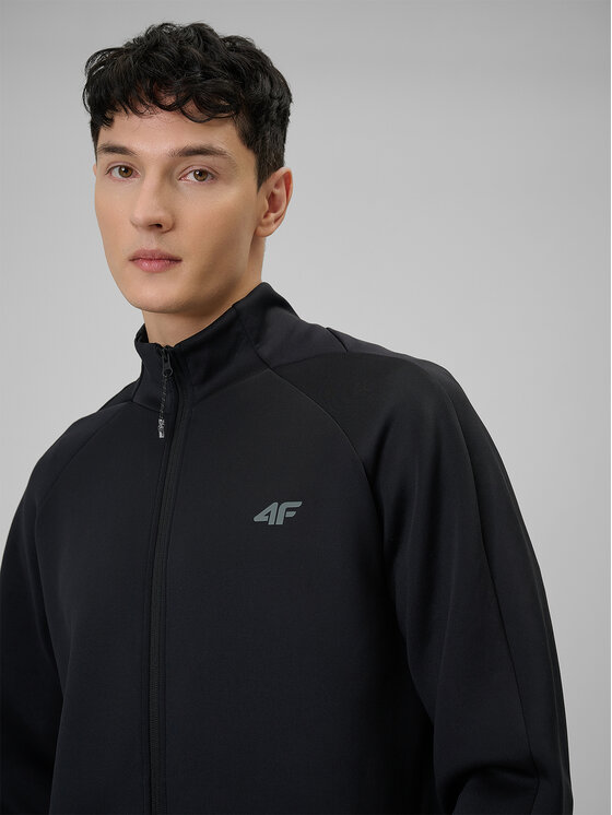 4F 4F Bluza VICTORY PACK Czarny Regular Fit