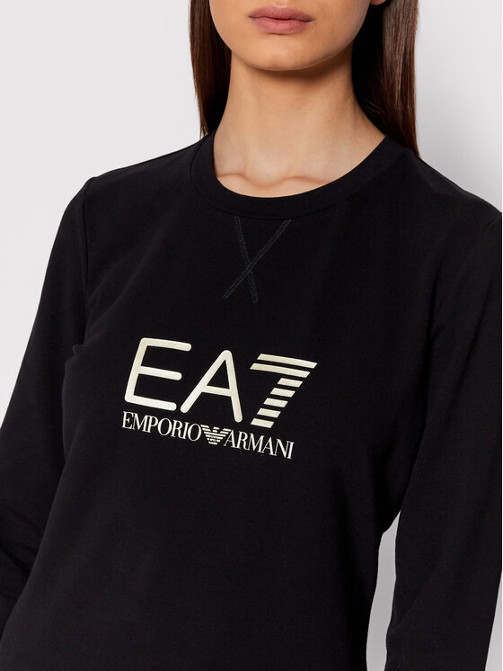 EA7 Emporio Armani EA7 Emporio Armani Majica dugih rukava 8NTM35 TJCQZ 0200 Crna Regular Fit