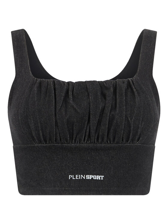Plein Sport Plein Sport Koszulka techniczna 29189 Czarny Jogger Fit