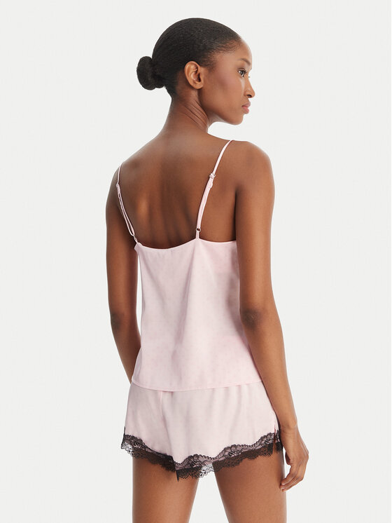 Juicy Couture Juicy Couture Pidžama JCYPJ126862 Ružičasta Slim Fit