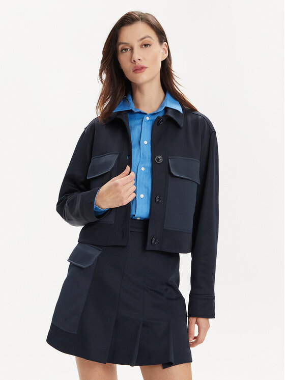 MAX&Co. MAX&Co. Átmeneti kabát Mirra 2416911011270 Sötétkék Regular Fit