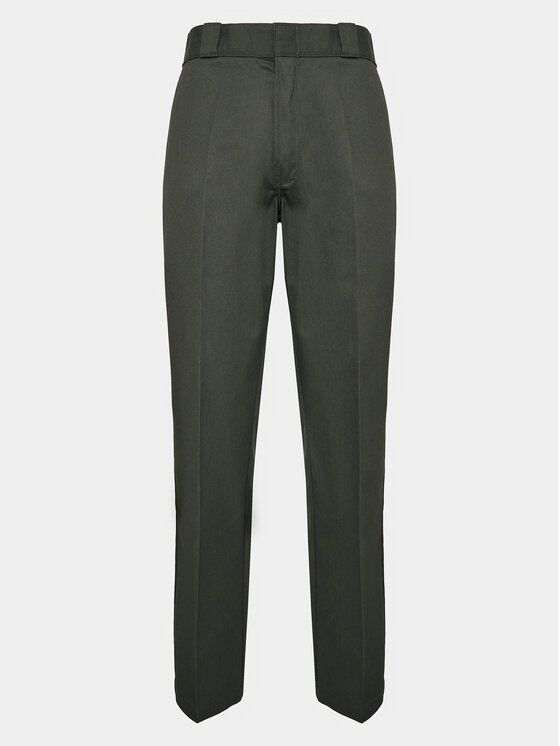 Dickies Bavlnené nohavice 874 Work DK0A4XK6 Kaki Regular Fit