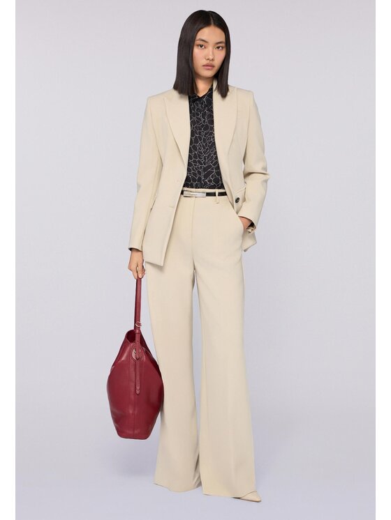 Trussardi Trussardi Pantaloni di tessuto P232A002303N002 Beige Over Fit