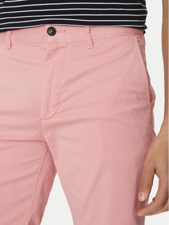 BOSS BOSS Šortky z materiálu 50536723 Růžová Slim Fit