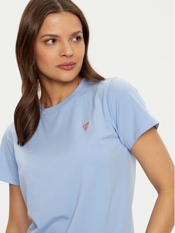 Guess Jeans Guess Jeans T-shirt W4YI10 J1314 Plava Regular Fit