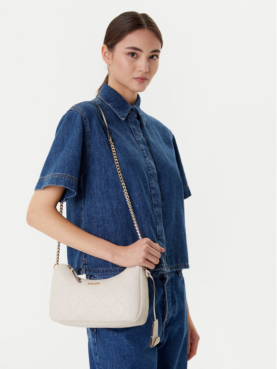 Liu Jo Geantă Ecs S Hobo AF5056 E0538 Écru