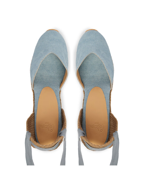 Castañer Castañer Espadrilles Carina 25341 Zils