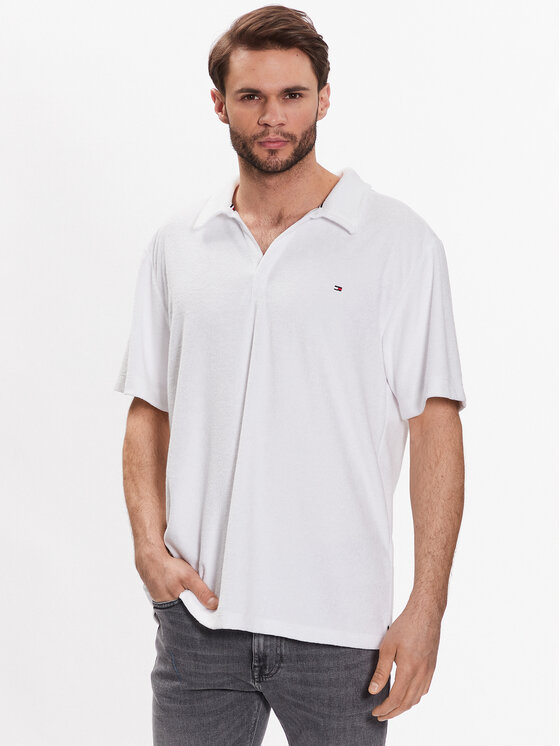 Tommy Hilfiger Polo Terry UM0UM02789 Bijela Regular Fit