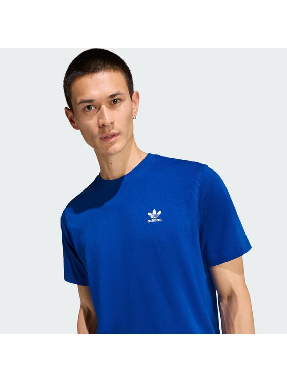 adidas adidas Футболка Trefoil Essentials KD1316 Голубий Regular Fit