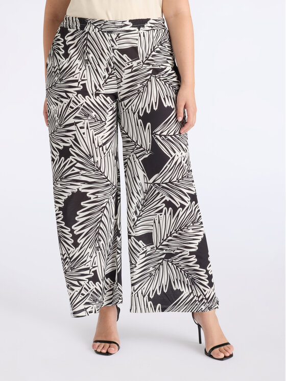 Fiorella Rubino Fiorella Rubino Pantaloni di tessuto P137L202314N0Z3 Nero A-Line Fit