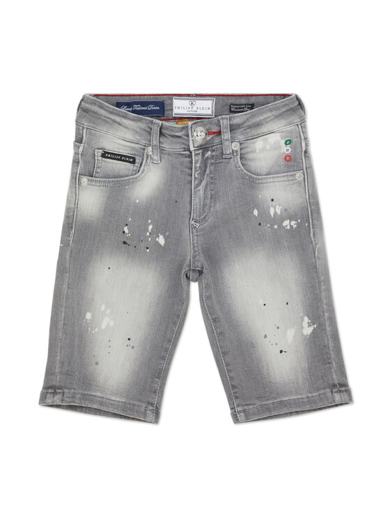 PHILIPP PLEIN PHILIPP PLEIN Jeansy 28133 Szary Straight Fit